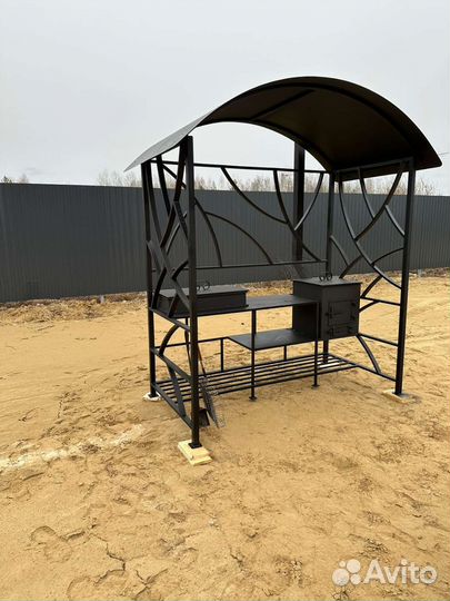 Мангал с крышей, Мангальная зона под заказ