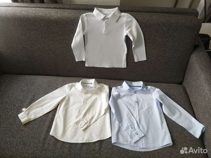 Брюки, рубашки 104, 110