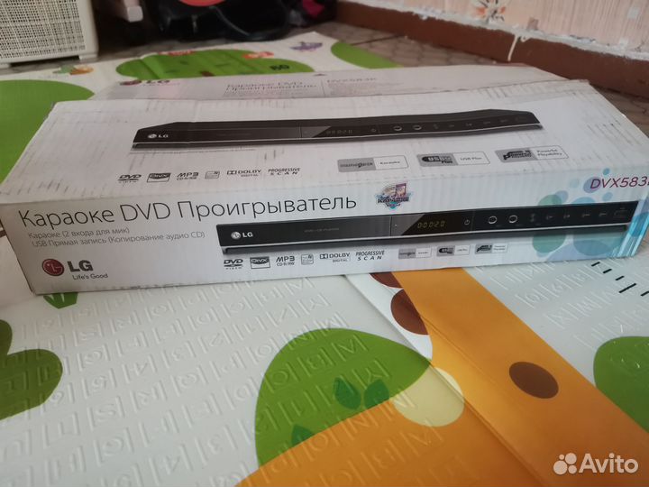 Dvd плеер с караоке lg