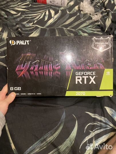 Видеокарта Palit GeForce RTX 2070 GameRock Premium