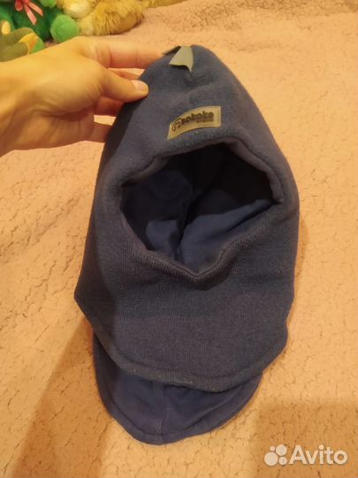 Шапка шлем детская