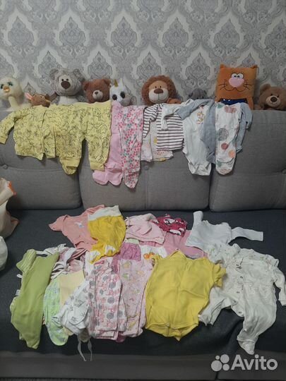 Детские вещи пакетом для девочки