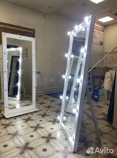 Изготовление зеркал с подсветкой/зеркал в рамах