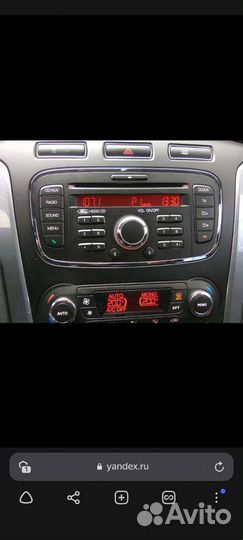 Ford mondeo 4 магнитола