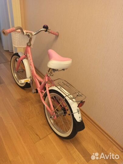 Велосипед детский Novatrack, цвет: розовый, 16