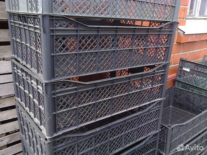 Пластиковые ящики бу