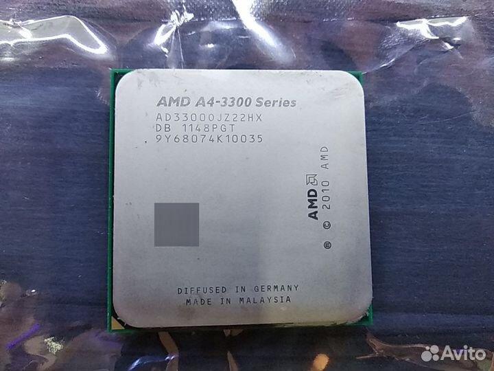 Процессор AMD A4-3300 FM1