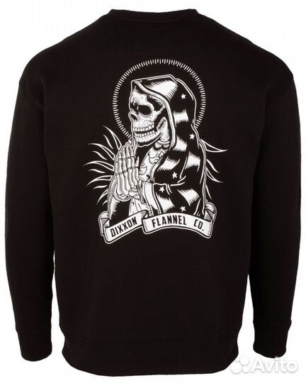 Свитшот dixxon santa muerte crewneck 3XL