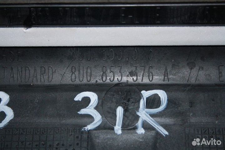 Накладка на порог задняя правая (внутренняя) audi