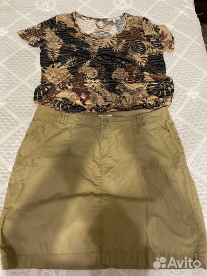 Футболка женская и Юбка в цвет