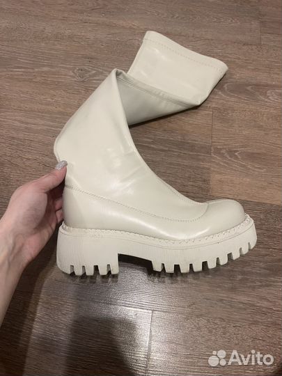 Сапоги ботфорды