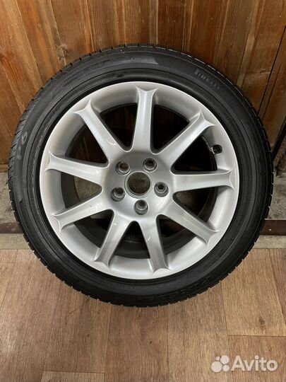 1 оригинал колесо Audi A6 245/45/17 лето