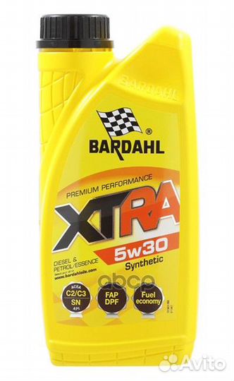5W30 xtra C2/C3, SN 1L (синт. моторное масло)