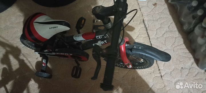 Велосипед с ручкой