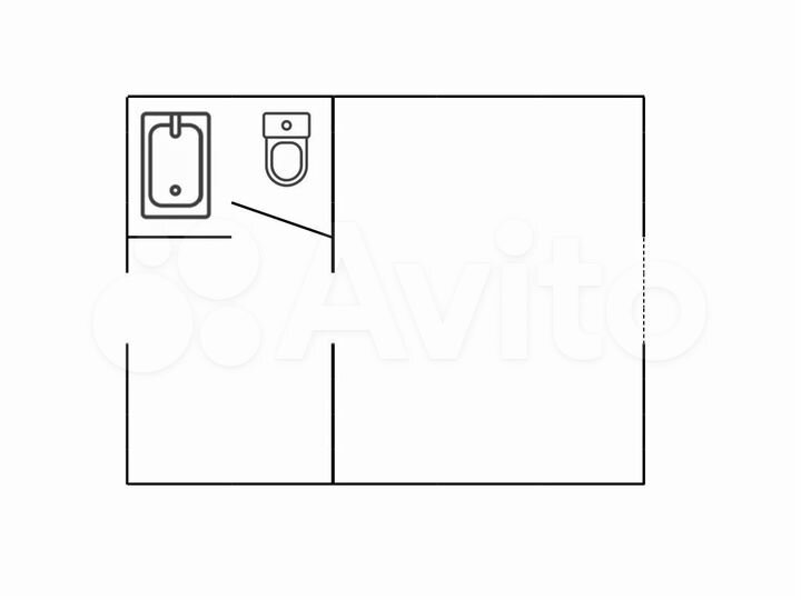 Комната 13 м² в 8-к., 1/5 эт.