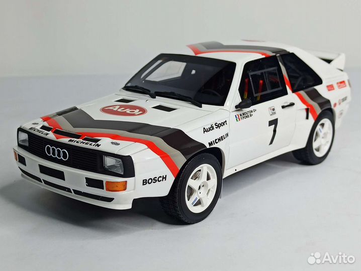 Audi Sport Quattro #7 1984 Otto 1:18