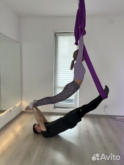 Йога в гамаках Аэройога антигравити, аэростретчинг