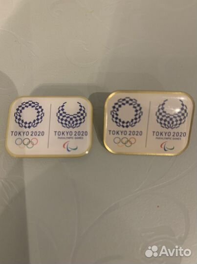 Значки Олимпиада Токио 2020