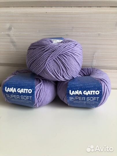 Пряжа для вязания Lana Gatto super soft