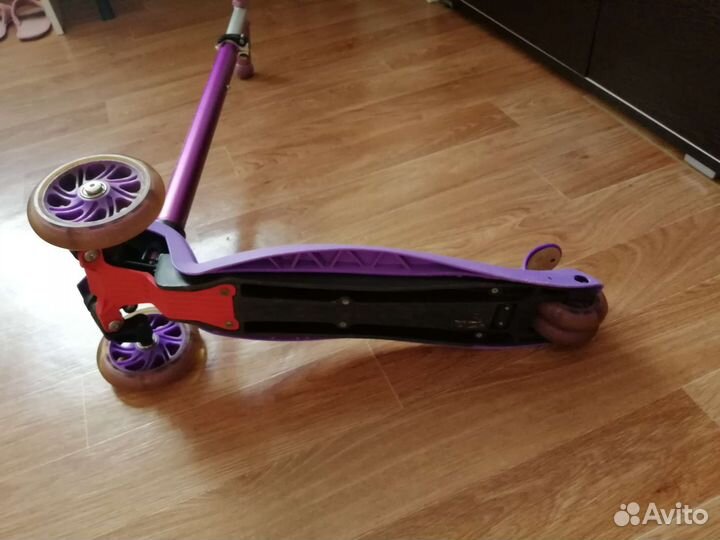 Самокат детский трехколесный бу