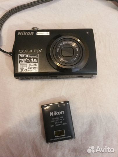 Компактный фотоаппарат Nikon Coolpix S4000