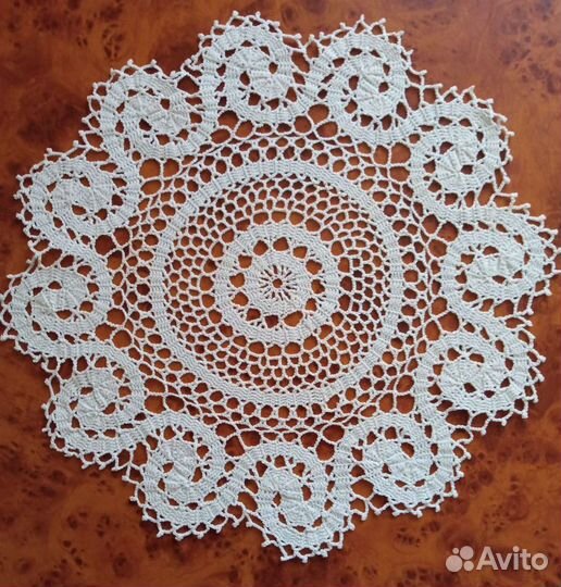 Салфетки вязанные крючком