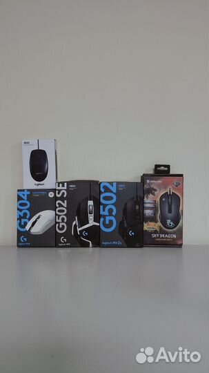 Компьютерные мышки Logiteg G502 hero (SE) / G304