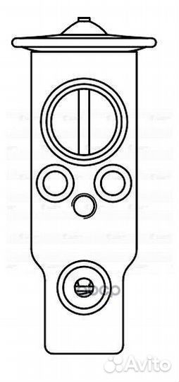Клапан расширительный кондиционера (трв) для а