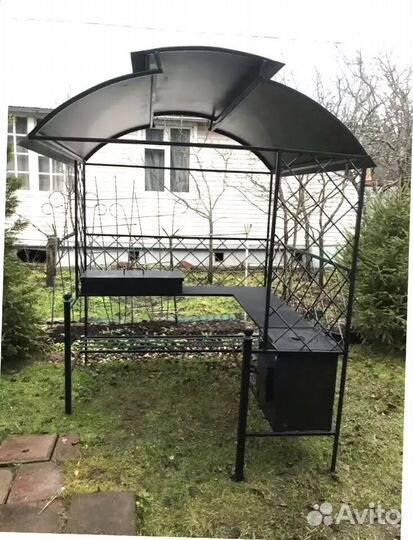 Мангал С печкой под казан