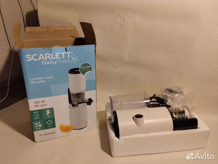 Соковыжималка scarlett SC-JE50S59