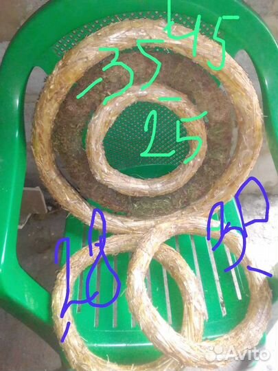 Круги, основы для декора