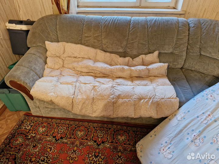 Детские одеяло и матрас