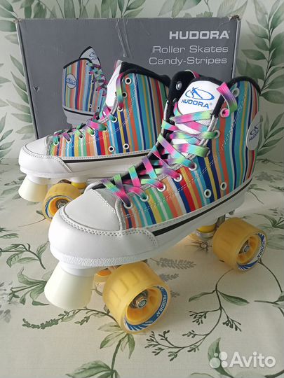 Новые немецкие ролики-квады Hudora 38 (abec7)