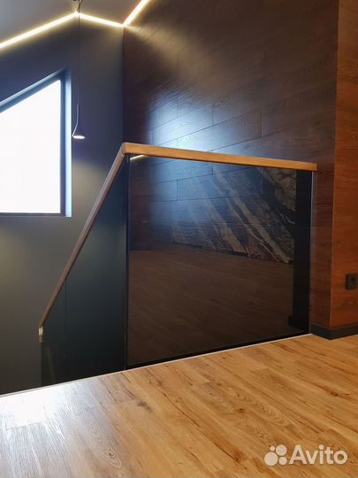 Стеклянные перила, оргаждения