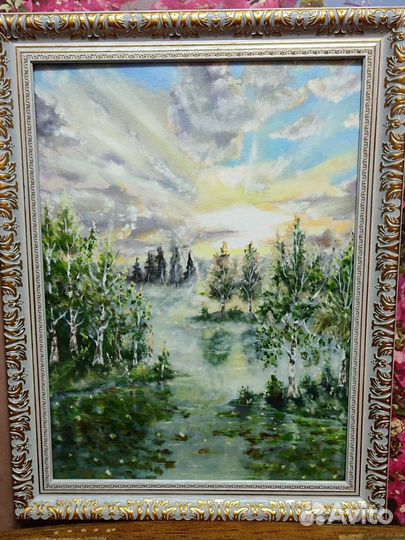 Картина маслом на холсте