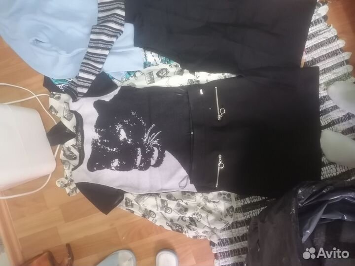 Большой пакет одежды на девочку девушку размер xs