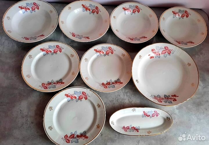 Посуда СССР комплект 9 предметов