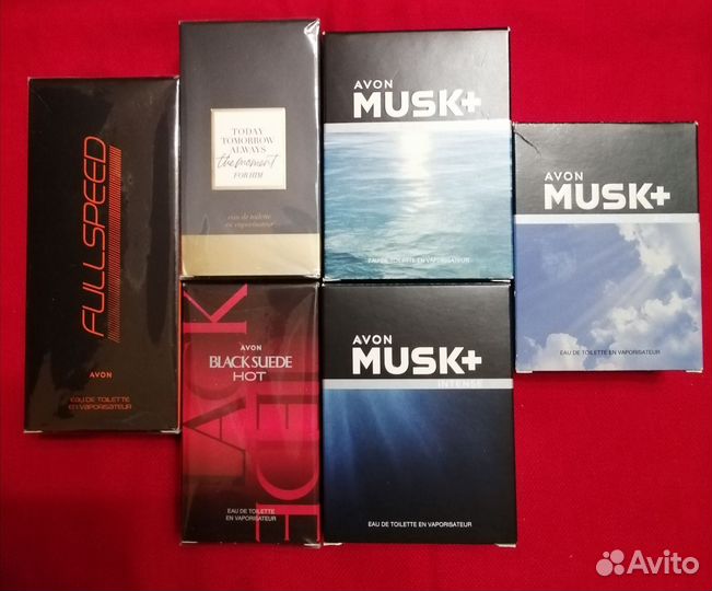 Мужская туалетная вода avon