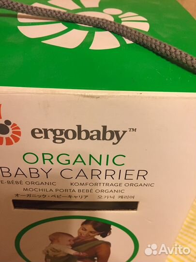 Слингорюкзак Новый ergo baby carrier до 20 кг. Ори