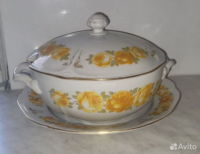 Столовый сервиз Bohemia Чехословакия