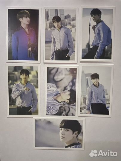 Неофициальные карты Чонгука BTS 7 шт