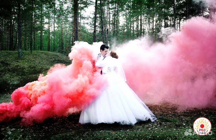 Салют 64 выстрела Красная Жара фейерверк 0,8