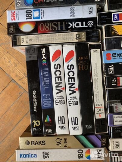 Видео Кассеты VHS с фильмами Винтаж