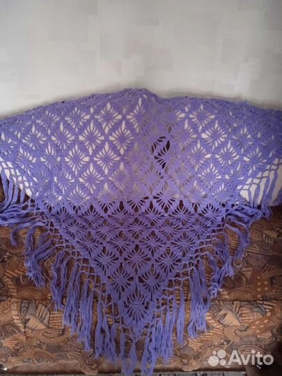 Платок шаль шерсть