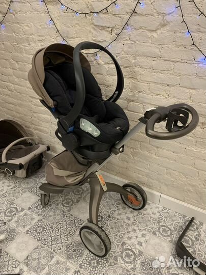 Коляска stokke xplory 3 в 1