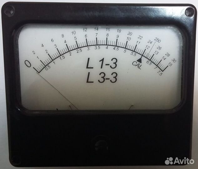 Шкала для испытателя, измерителя радиоламп Л1-3
