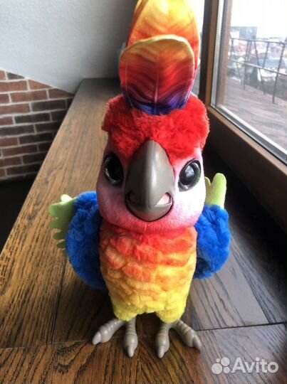 Furreal friends попугай