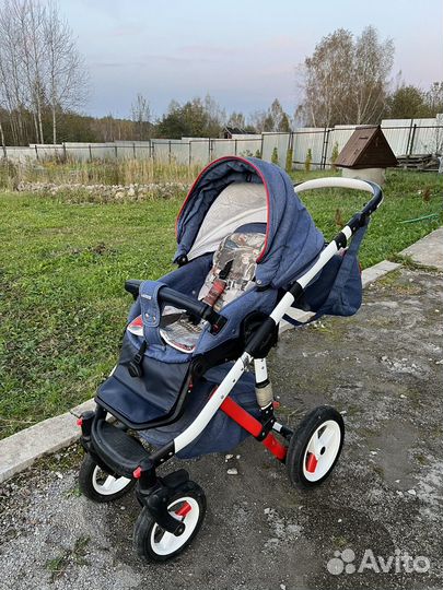 Коляска adamax 3 в 1 barletta