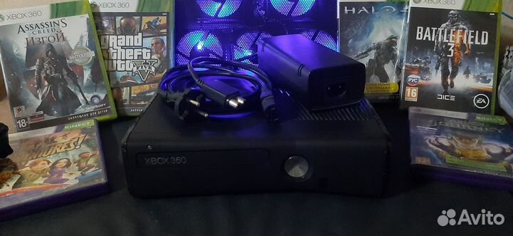 Xbox 360 с играми в комплекте