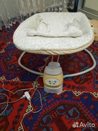 Детские качели шезлонг